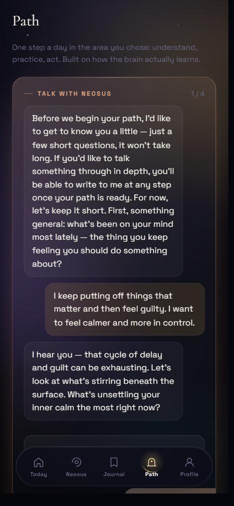 Getting to know you